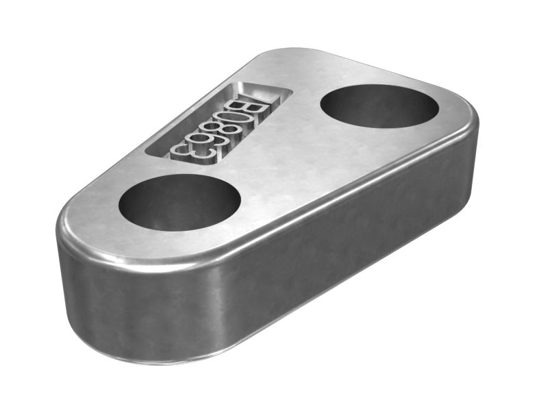 Защелка тягового бруса