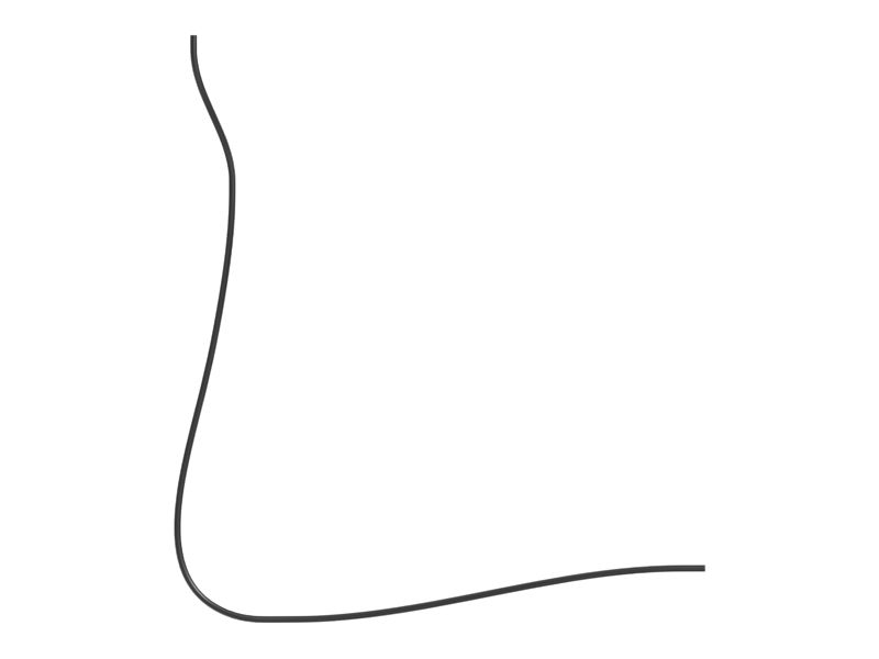 Шланг с прямой муфтой внутреннего диаметра 3,20 мм