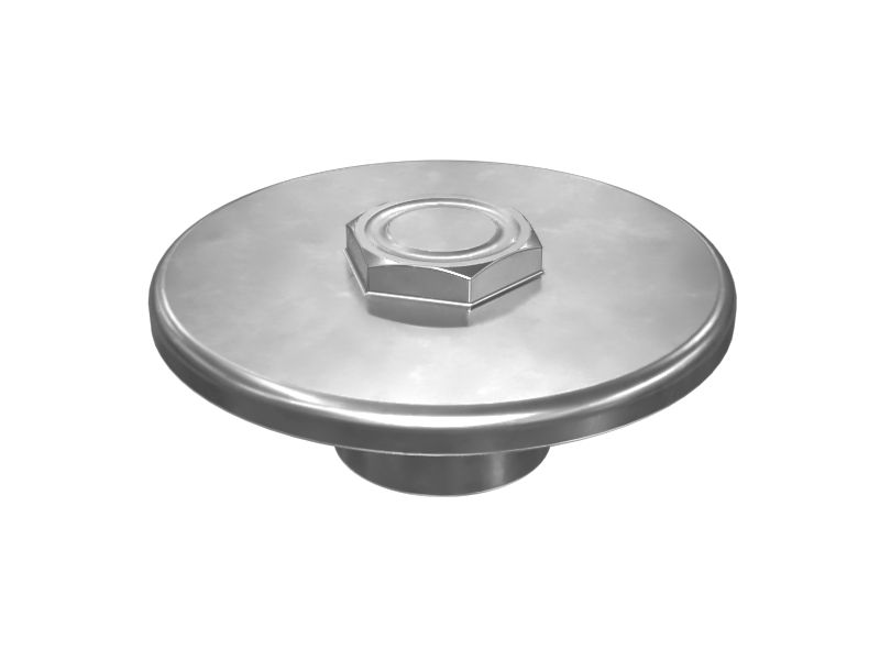 Монтажная крышка противовеса с резьбой M48 X 5 — 6G