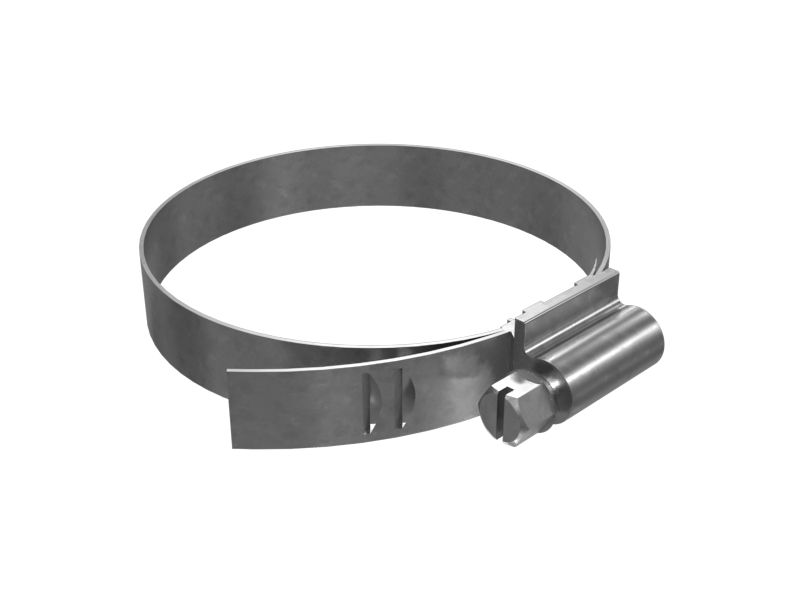 Шланговый хомут с минимальным внутренним диаметром 52,30 мм