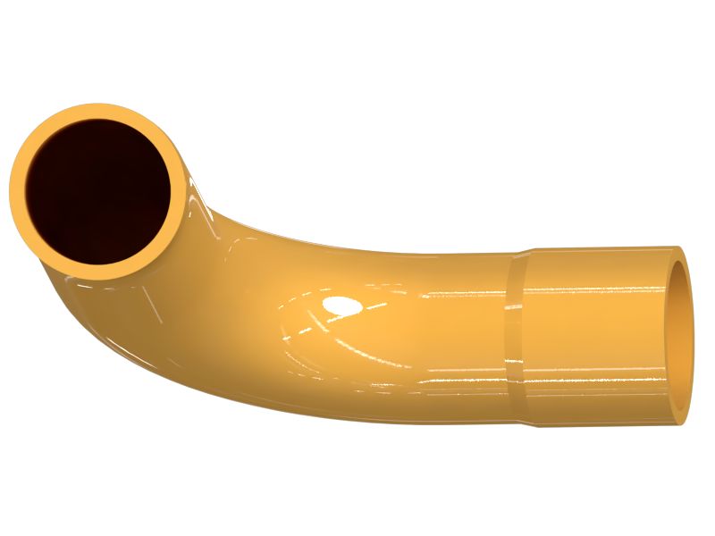 Шланг трубопровода охлаждающей жидкости 53 мм внутреннего диаметра