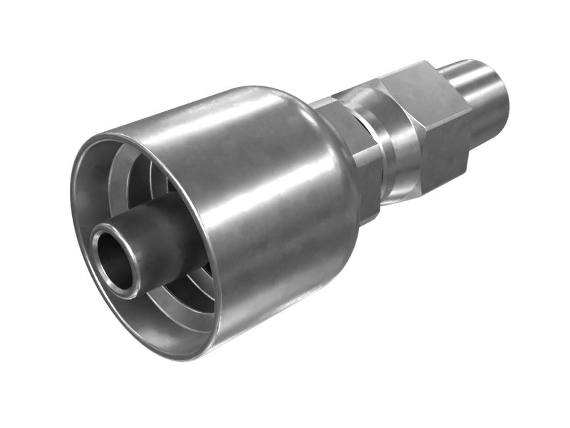 124-1916: 17.46 mm 六角尺寸固定式联轴器