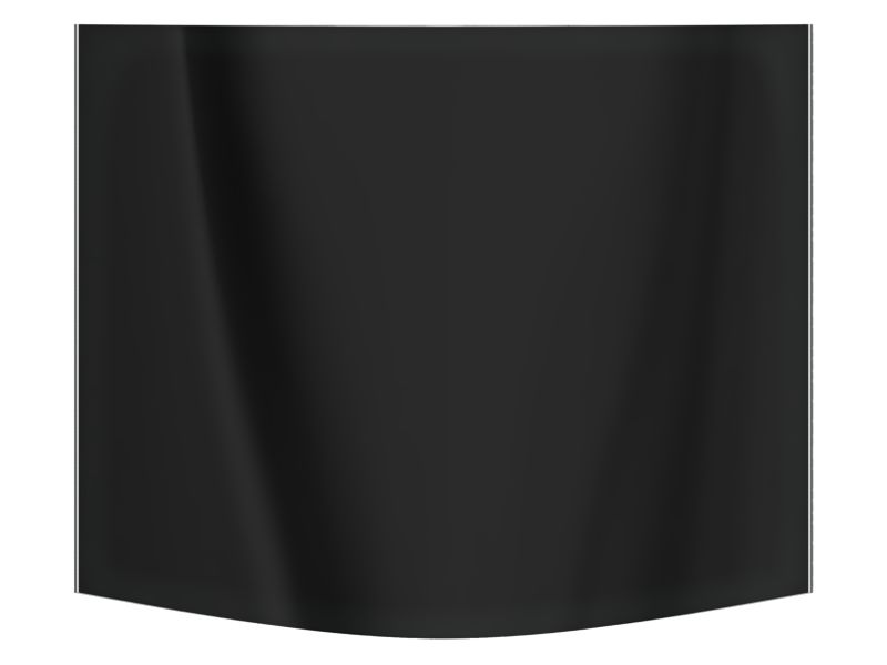 Светло-зеленое безопасное стекло кабины с закрытой конструкцией ROPS