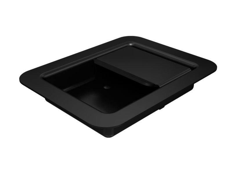 Ручка плоской защелки отсека