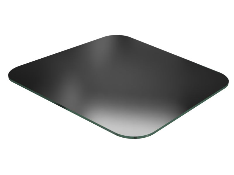 Безопасное стекло высотой 537 мм