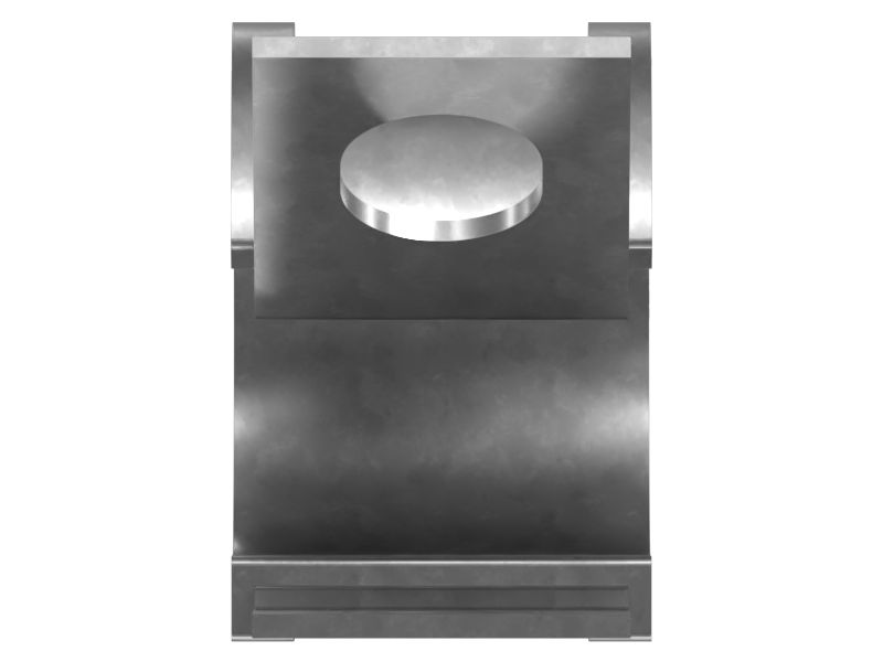 Петлевой зажим, наружный диаметр трубы 23 мм