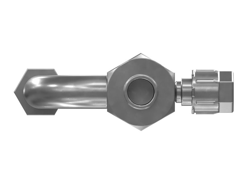 Шланговый фитинг кондиционера с резьбой 7/8-14-2A