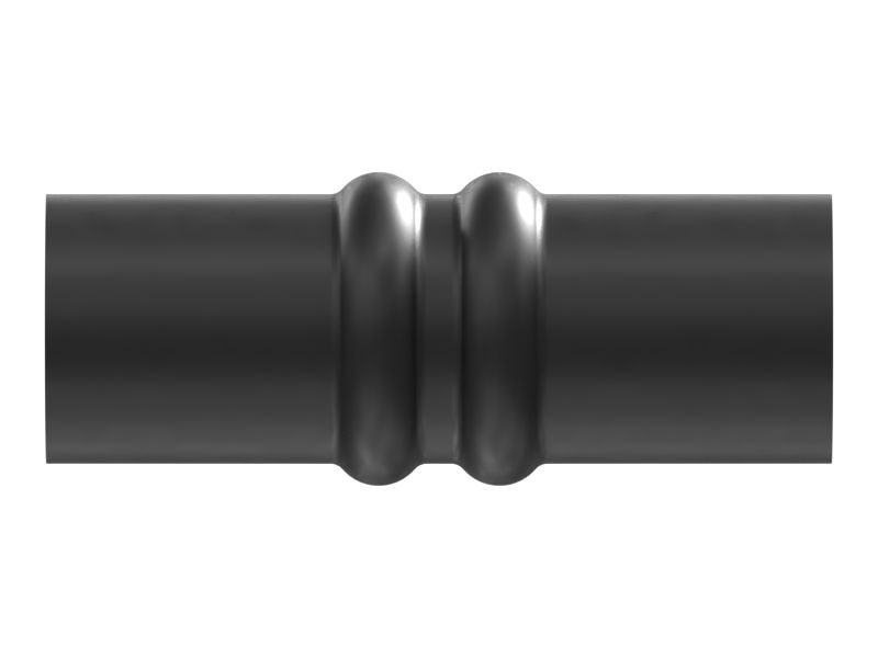 Шланг с двумя гибкими сочленениями с внутренним диаметром 101 мм