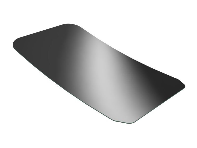 Изогнутое безопасное стекло толщиной 6,8 мм