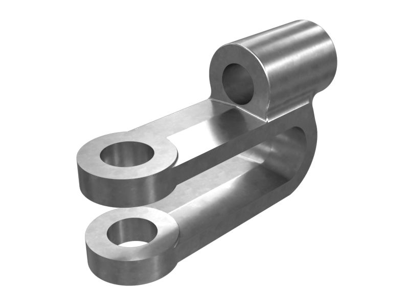 2K-0400: Головка шатуна вилки с резьбой 3/8-24