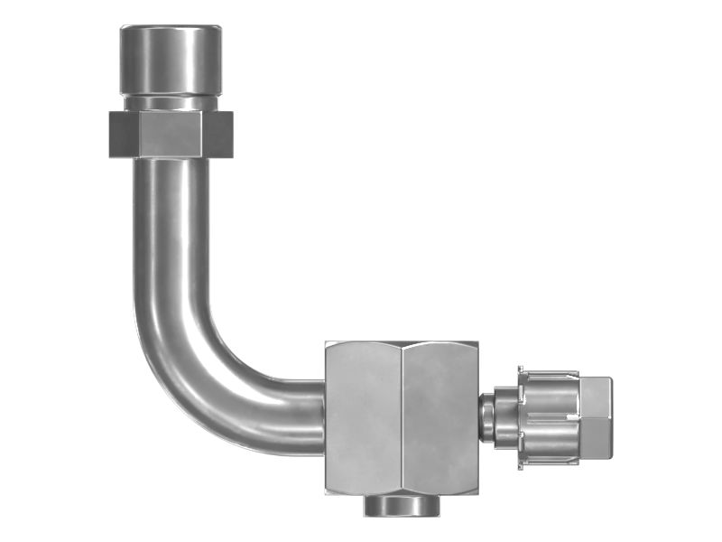 Шланговый фитинг кондиционера с резьбой 7/8-14-2A