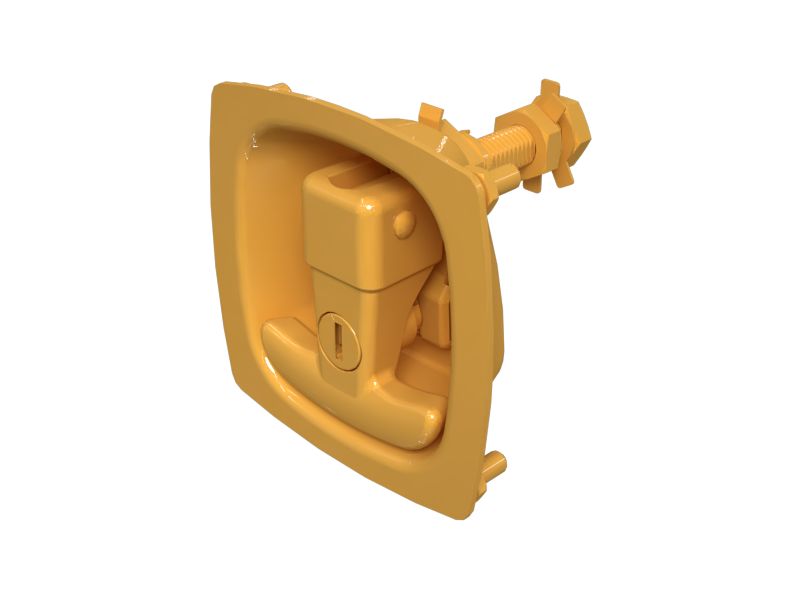 Защелка двери двигателя и отсека