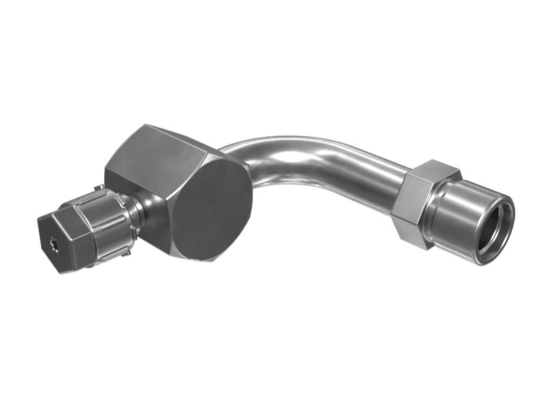 3E-4056: Шланговый фитинг кондиционера с резьбой 7/8-14-2A