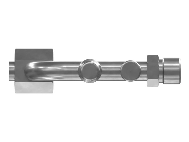 Фитинг шланга кондиционера с резьбой 7/8-14 UN-2A
