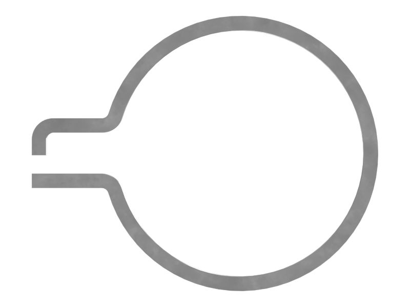 Натяжной зажим с внутренним диаметром 104,65 мм