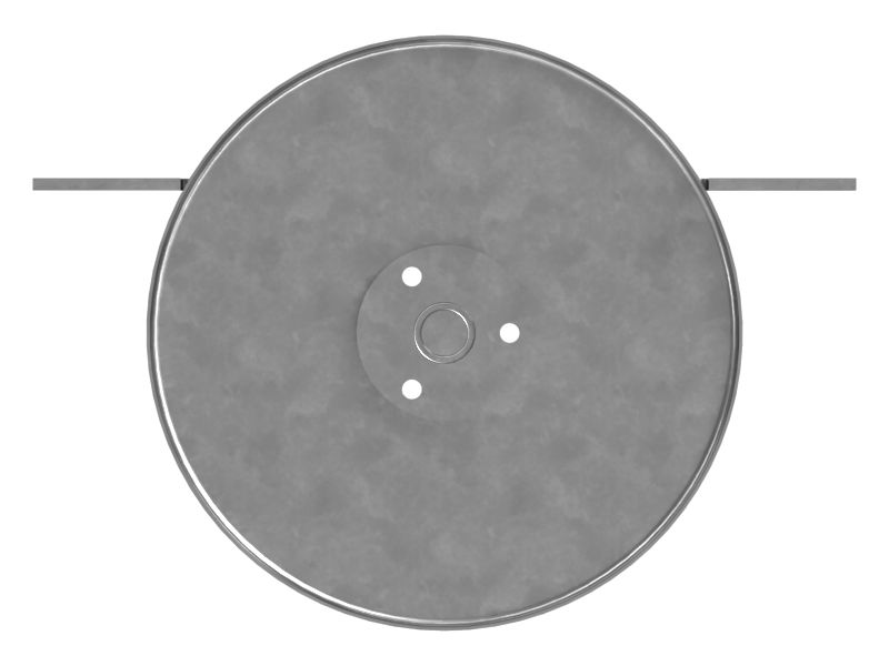 Крышка цилиндра передней подвески