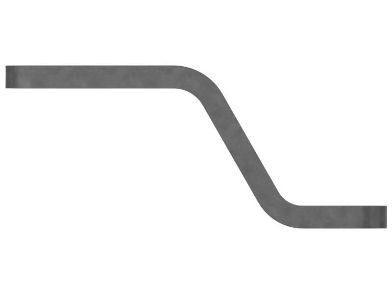 Пластина собачки храпового механизма защелки, толщина 4 мм