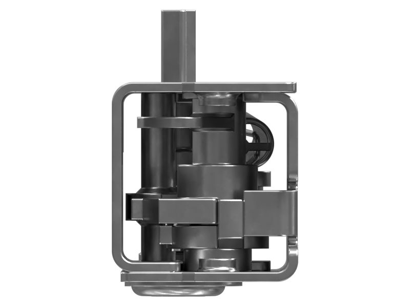 Рычажный механизм двери кабины