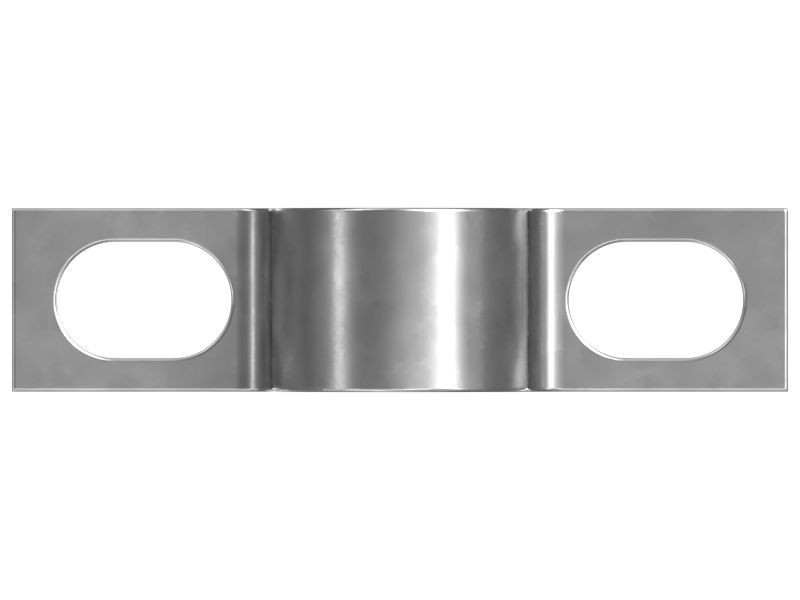 Седловидный зажим с одной трубкой внутреннего диаметра 25,00 мм