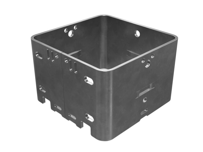 Одиночное легкое стальное ограждение