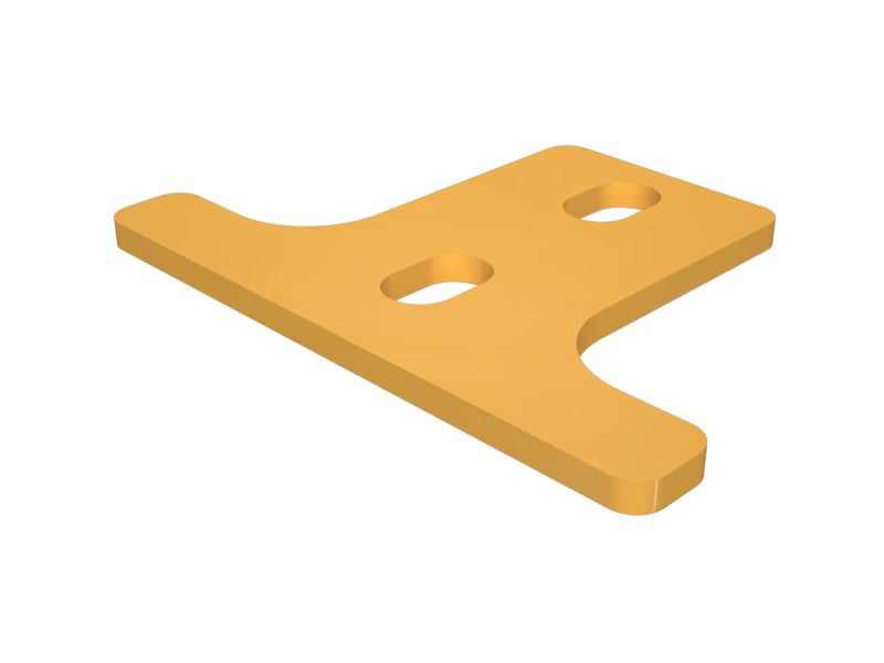 Стопорная пластина кронштейна толщиной 3 мм