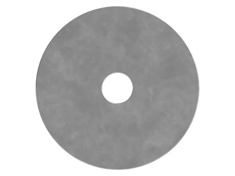 Стальной круглый фиксатор с наружным диаметром 117,50 мм