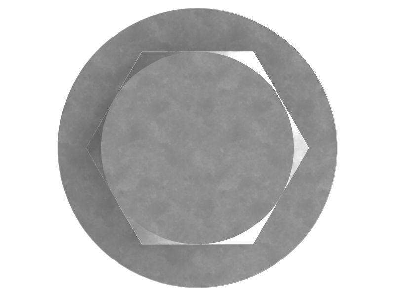 Болт ударника двери M12x1,75-6g