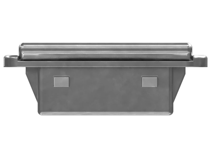 Пепельница длиной 117,9 мм