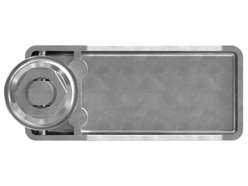 Защелка в сборе