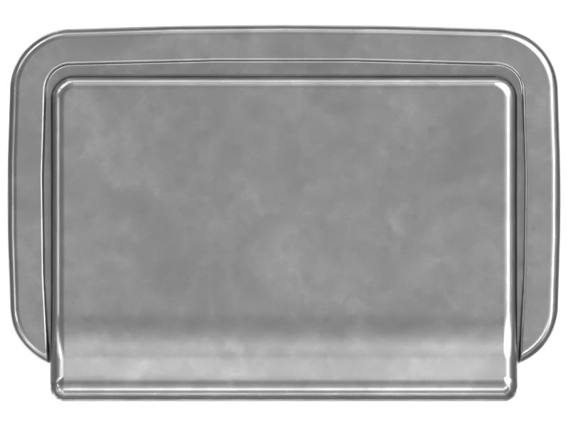 Пепельница длиной 117,9 мм