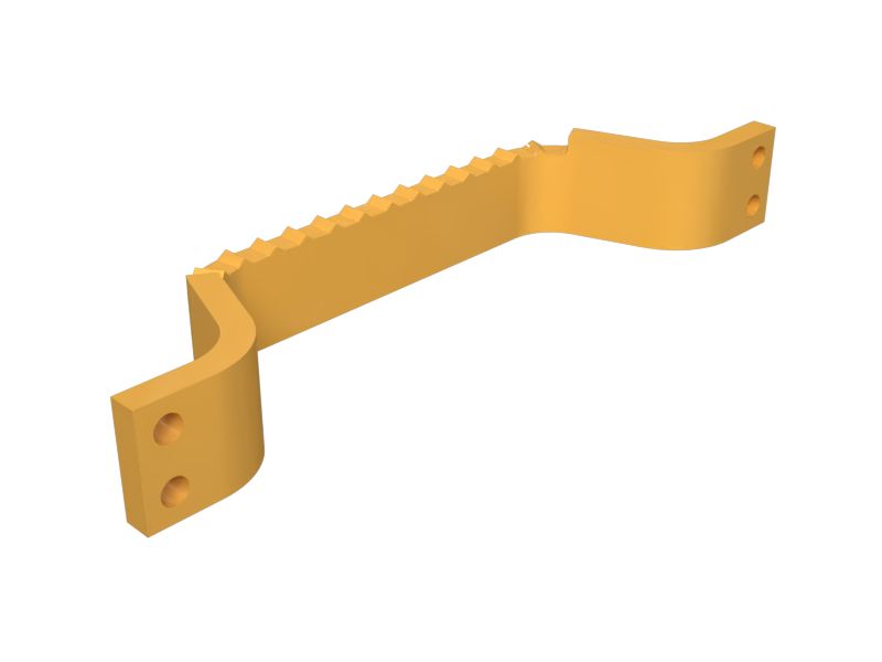 Шаг ходовой части длиной 717,1 мм