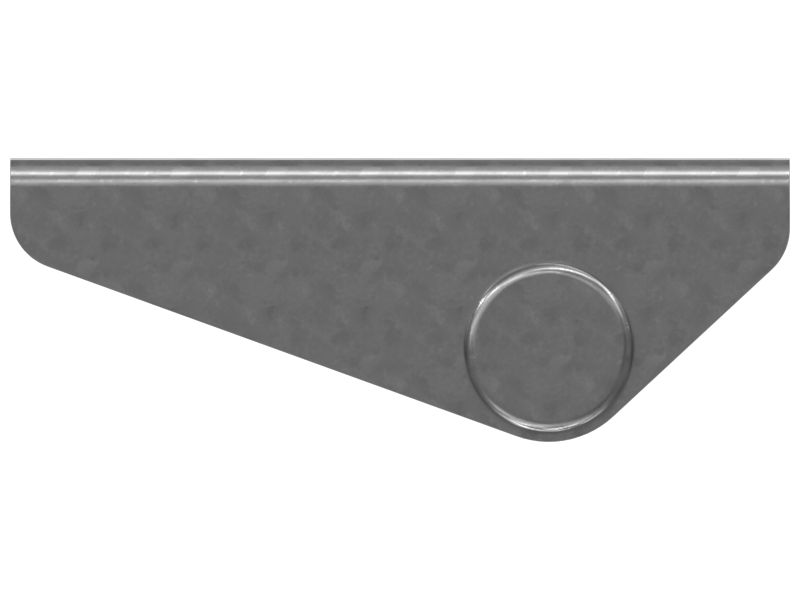 Монтажный кронштейн толщиной 2 мм