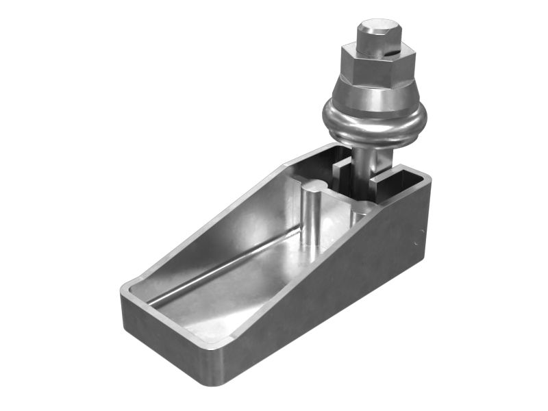 Защелка в сборе