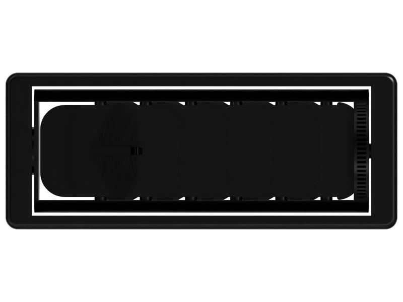 Вентиляционные жалюзи длиной 130 мм для воздухозаборника