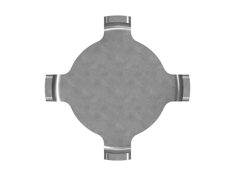 Стальной перепускной клапан, наружный диаметр 43 мм