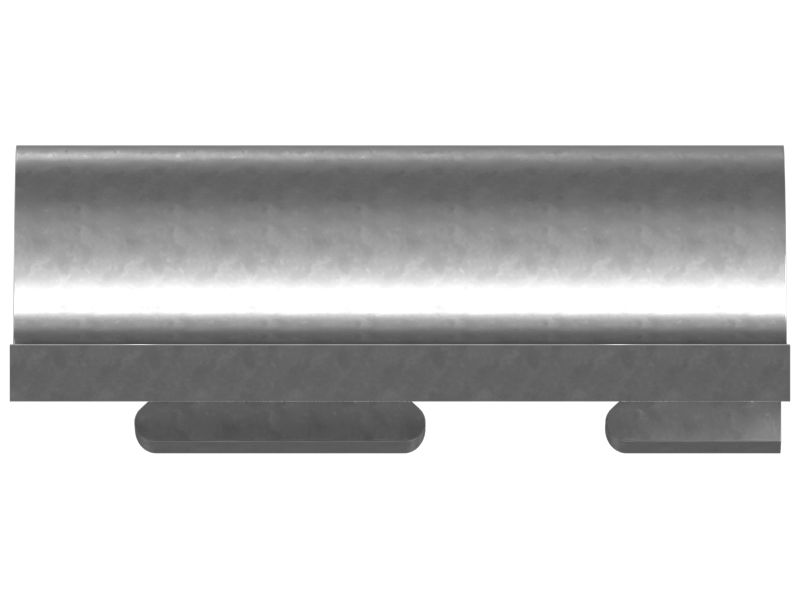 Полухомут для одной трубы, внутренний диаметр 42,70 мм