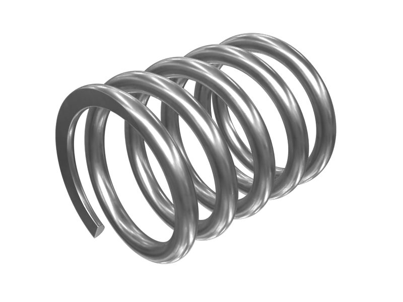 Пружина сжатия, наружный диаметр 9,3 мм