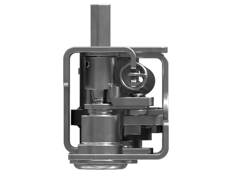 Рычажный механизм двери кабины