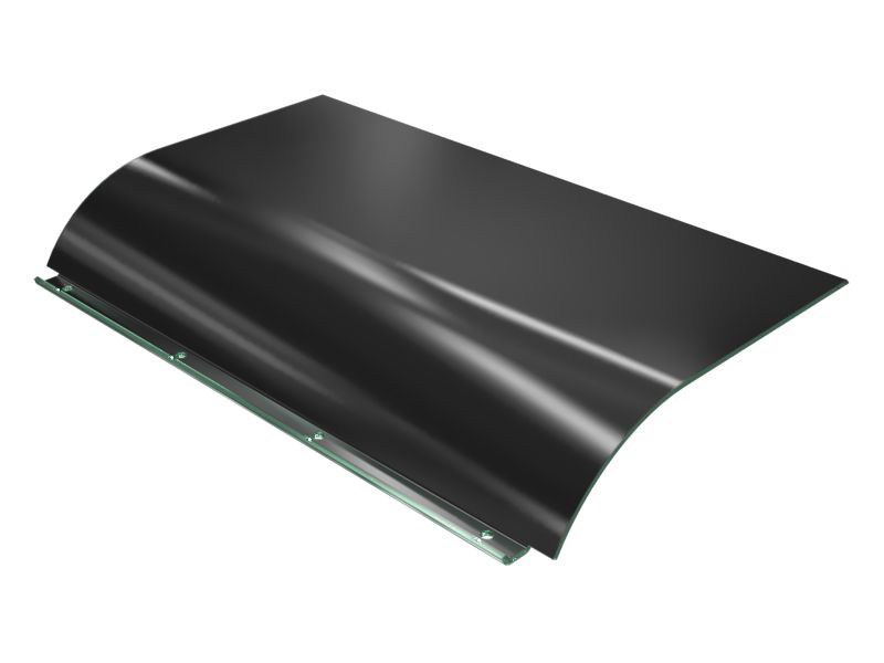 Верхнее безопасное стекло длиной 860 мм