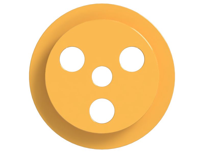 Опорная плита диаметром 127 мм