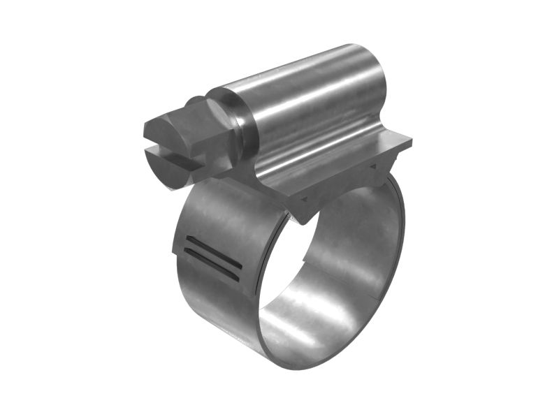 Шланговый хомут с гильзой, минимальный диаметр 14,00 мм