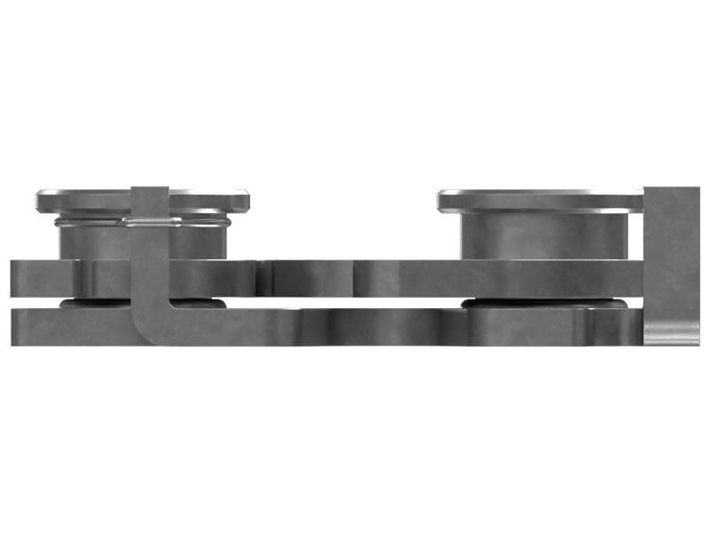 Поворотная защелка двери кабины