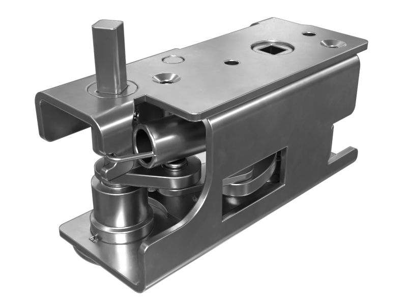 Рычажный механизм двери кабины