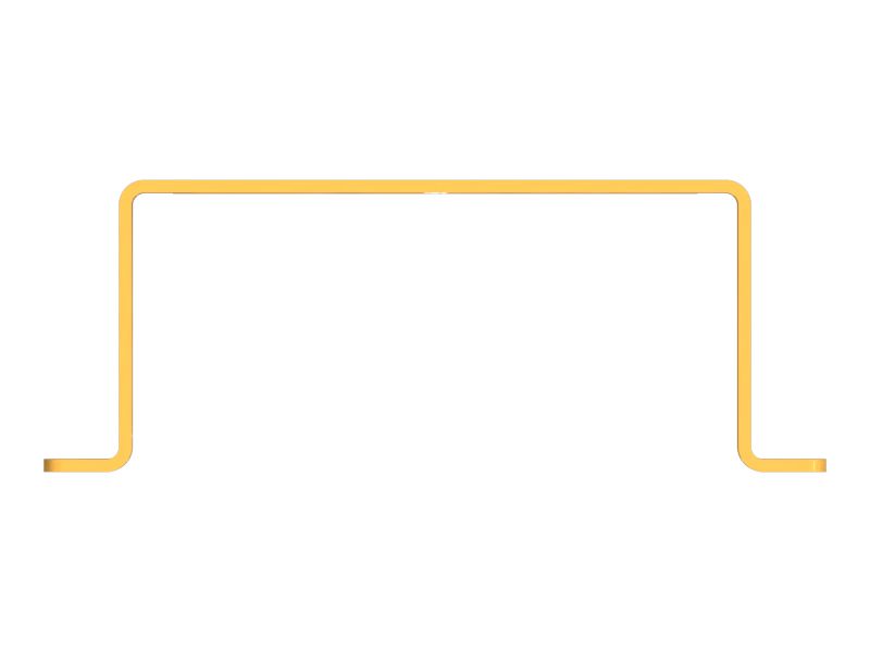 Монтажный кронштейн для установки радиоприемник толщиной 4 мм