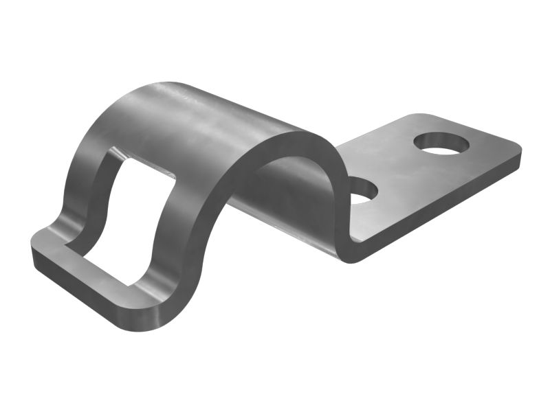 Зажим трубки 166,4 мм с длинным пазам