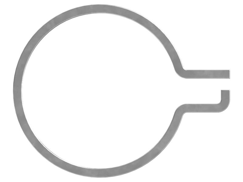 Натяжной зажим внутреннего диаметра 107,80 мм