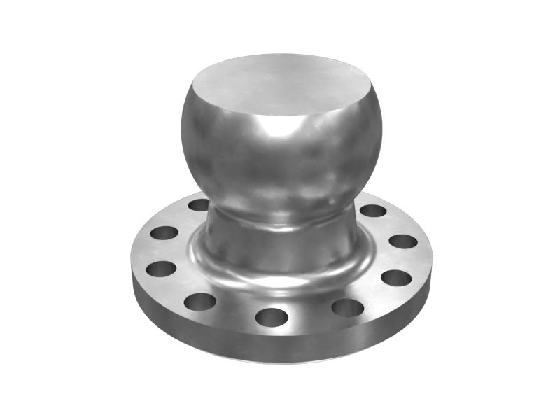 Цапфа тяговой рамы