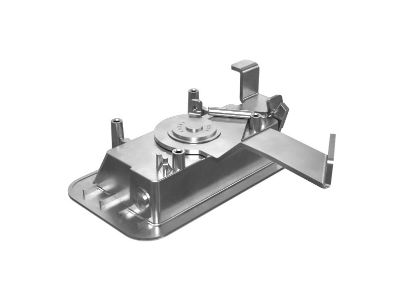 Стальная ручка с защелкой