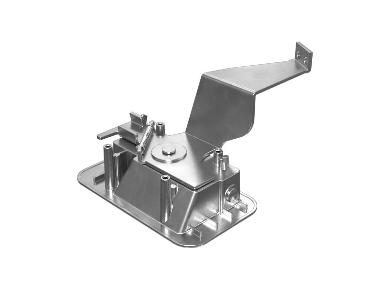 Стальная лопастная рукоятка комбинированного рычажного механизма замкового типа