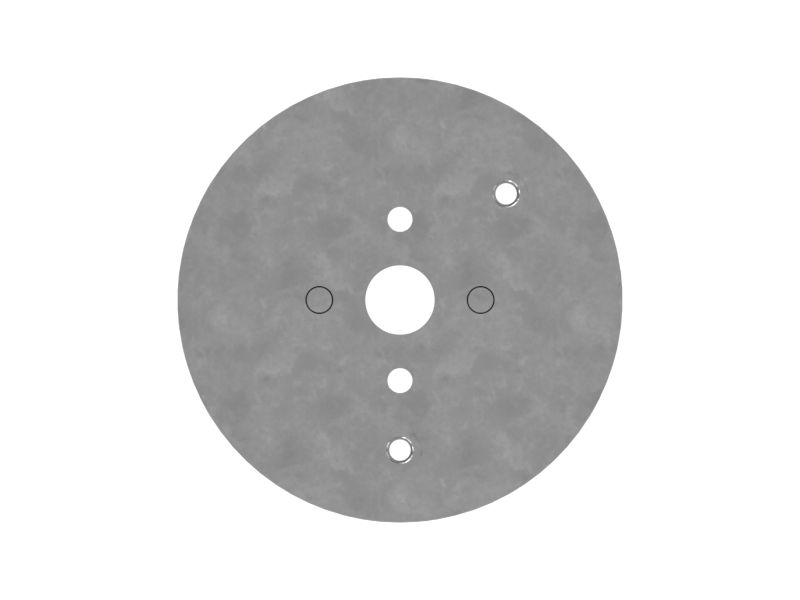 Опорная плита толщиной 25 мм